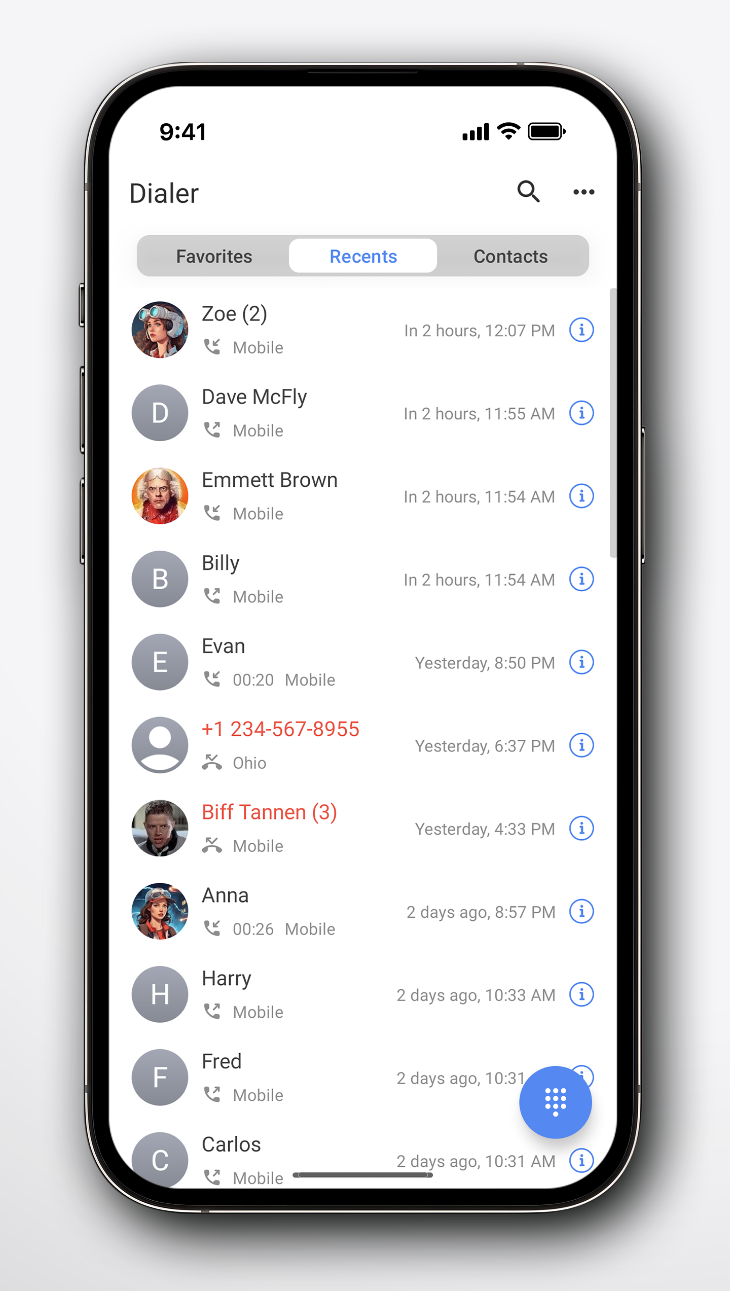 Right Dialer screenshot 3