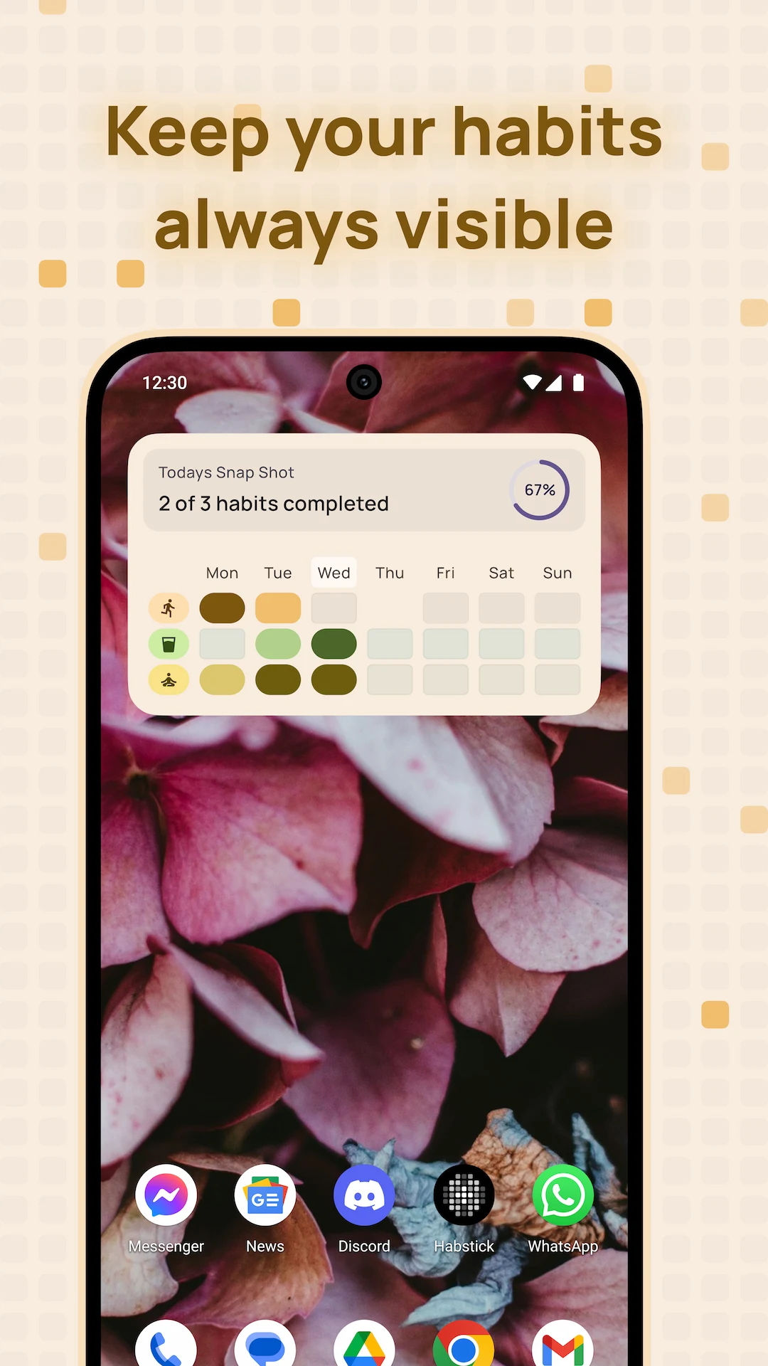 Habstick – Daily Habit Tracker screenshot 1