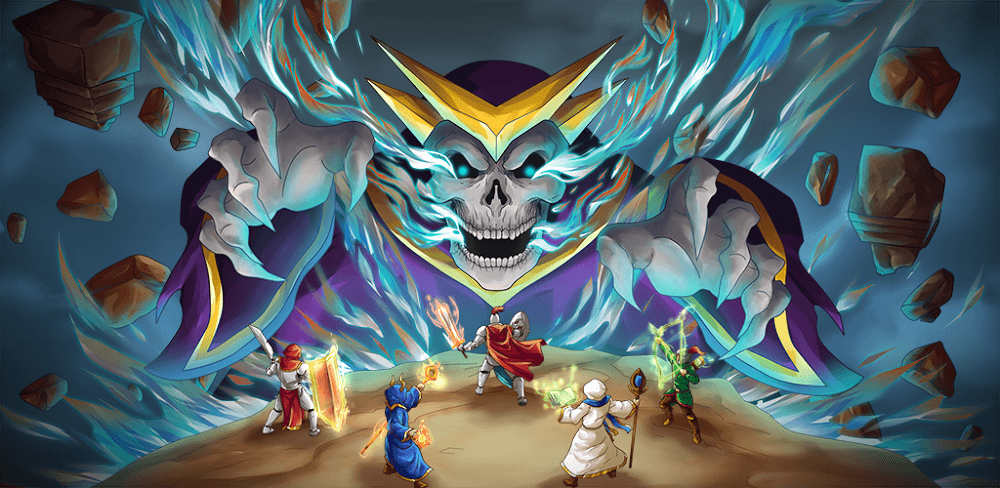 Dunidle: Pixel AFK Idle RPG screenshot 1