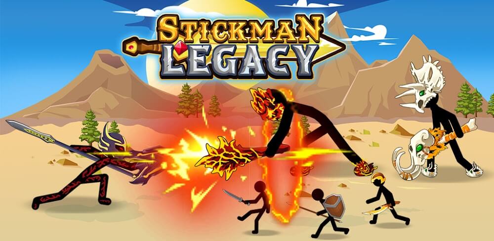 Stickman Legacy: Giant War screenshot 1