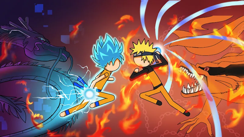 Stickman Hero Fight : All-Star screenshot 2