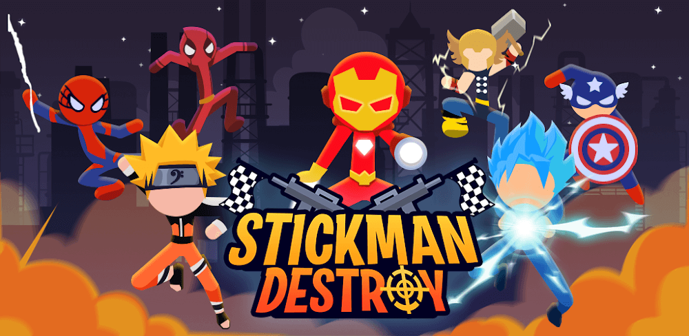 Stickman Destroy screenshot 1