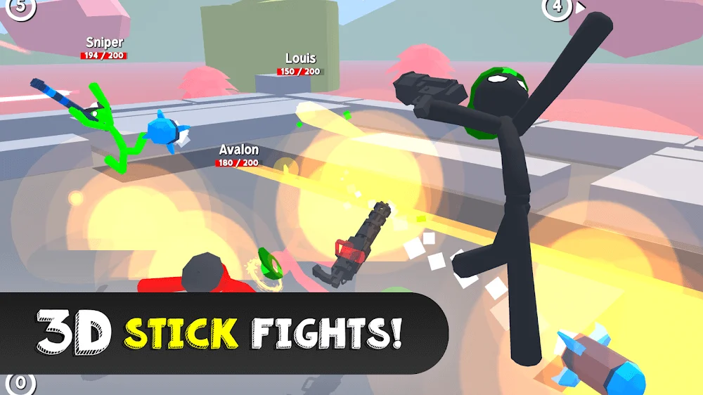 Stickgrounds.io: Stumble Wars Screenshot 2