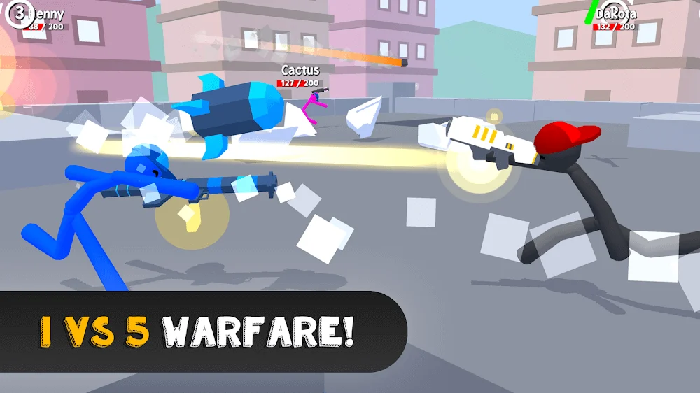 Stickgrounds.io: Stumble Wars Screenshot 3