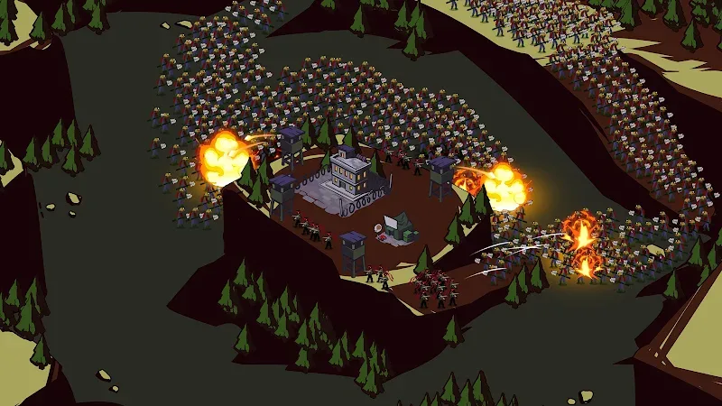 Stick World Z: Zombie War TD screenshot 2