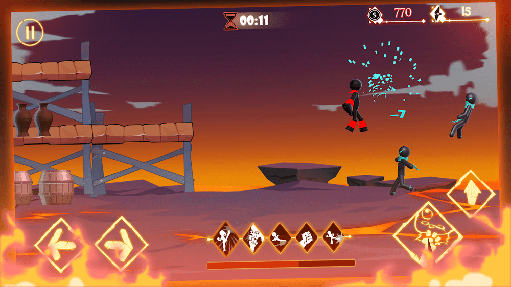 Stick Warrior Fight 3D screenshot 6