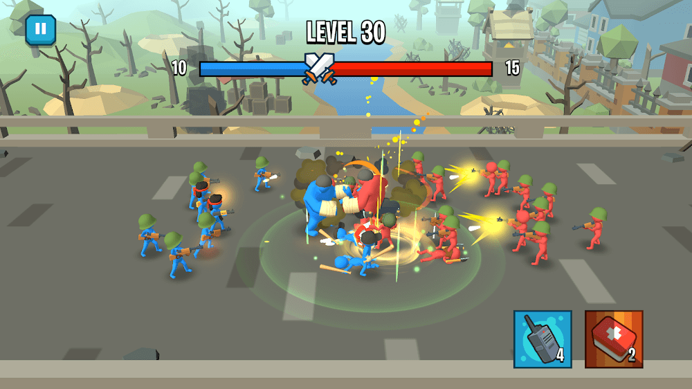Stick Army: World War Strategy screenshot 3