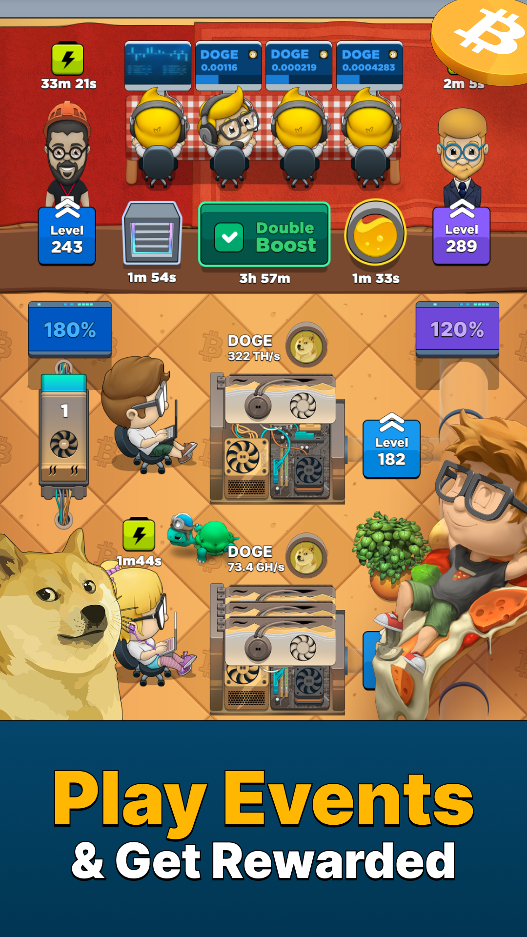 Crypto Miner 2: Bitcoin Games screenshot 4