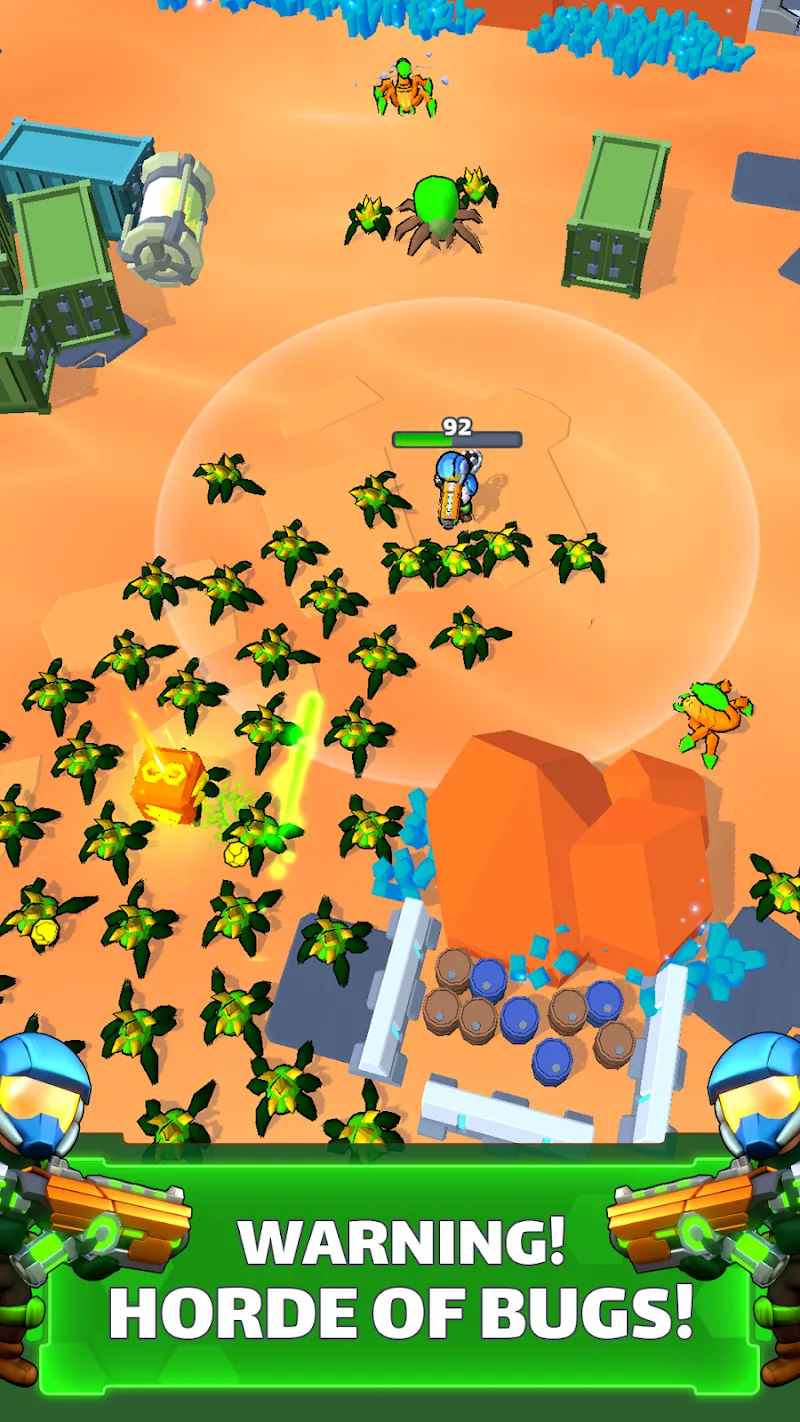 Space Hero: Invasion Shooter screenshot 2
