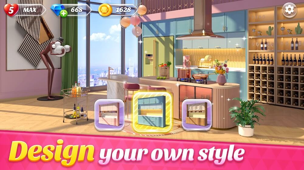 Space Decor: Mansion screenshot 3