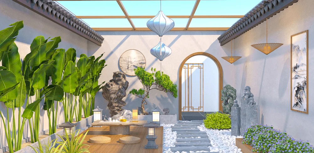 Solitaire Zen Home Design screenshot 1