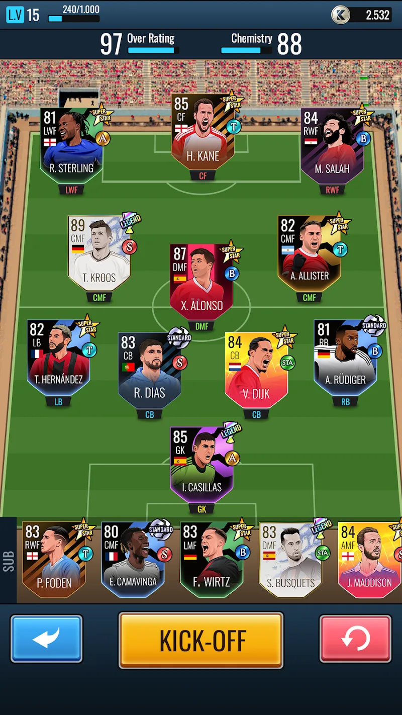 Soccer Collector: Build Team screenshot 3
