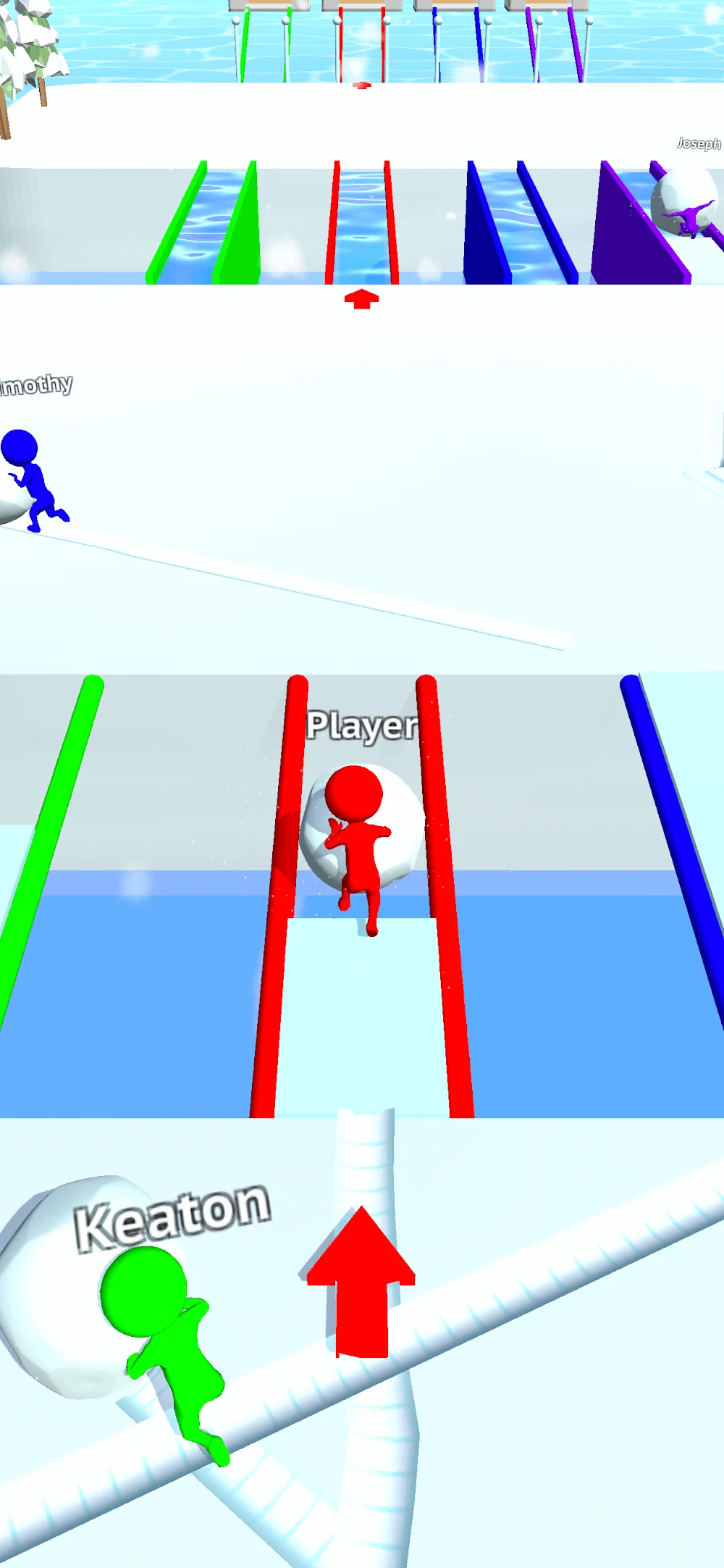 Snow Race!! screenshot 3