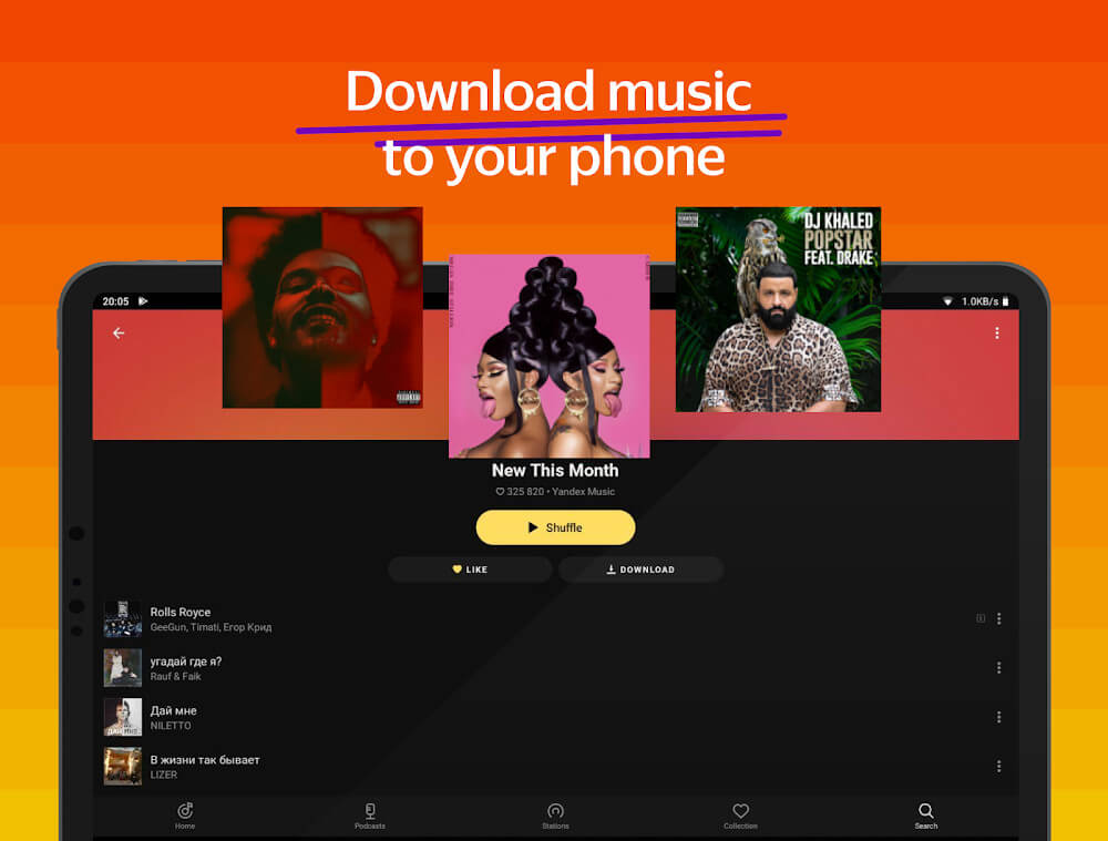 Yandex Music and Podcasts screenshot 2