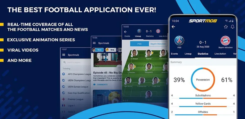 SportMob screenshot 1