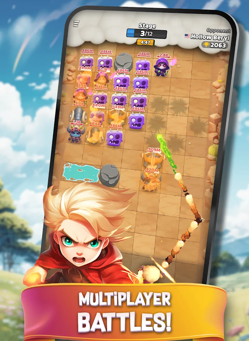Spell Masters: Brick Breaker gameplay screenshot 2