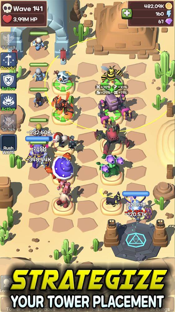 Idle Monster TD Evolved screenshot 6