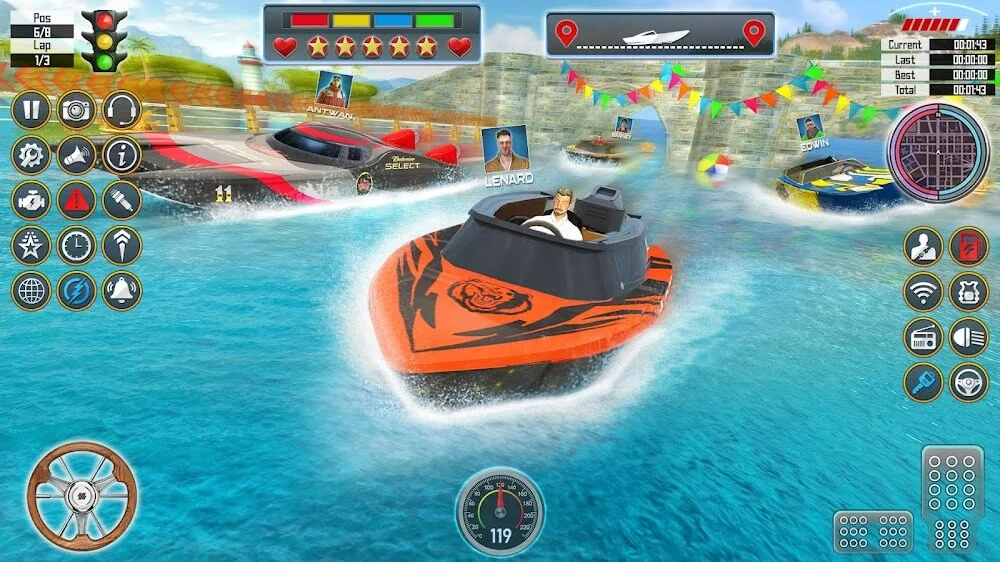 Speed Boat Racing gameplay image 3