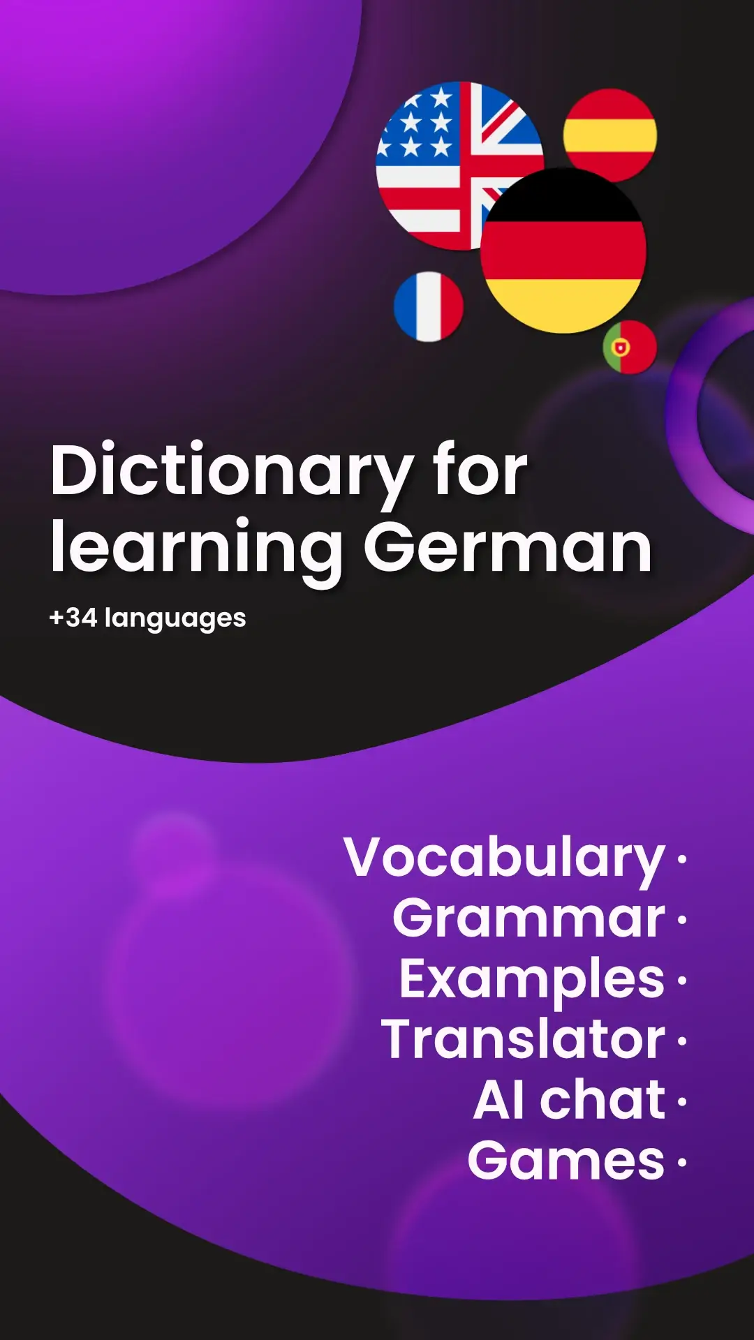 Verbs German Dictionary screenshot 1