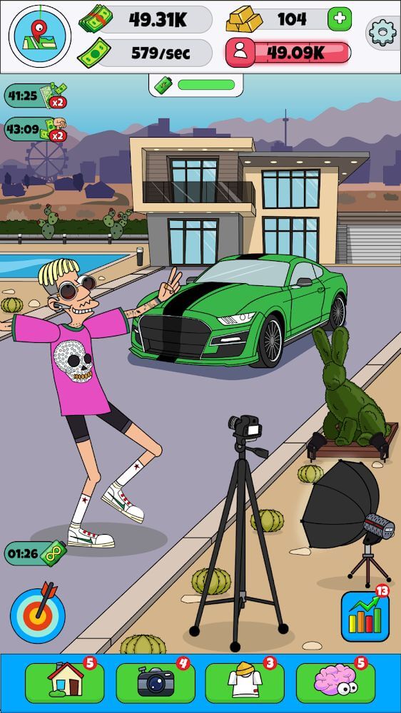 Lamar - Idle Vlogger screenshot 7
