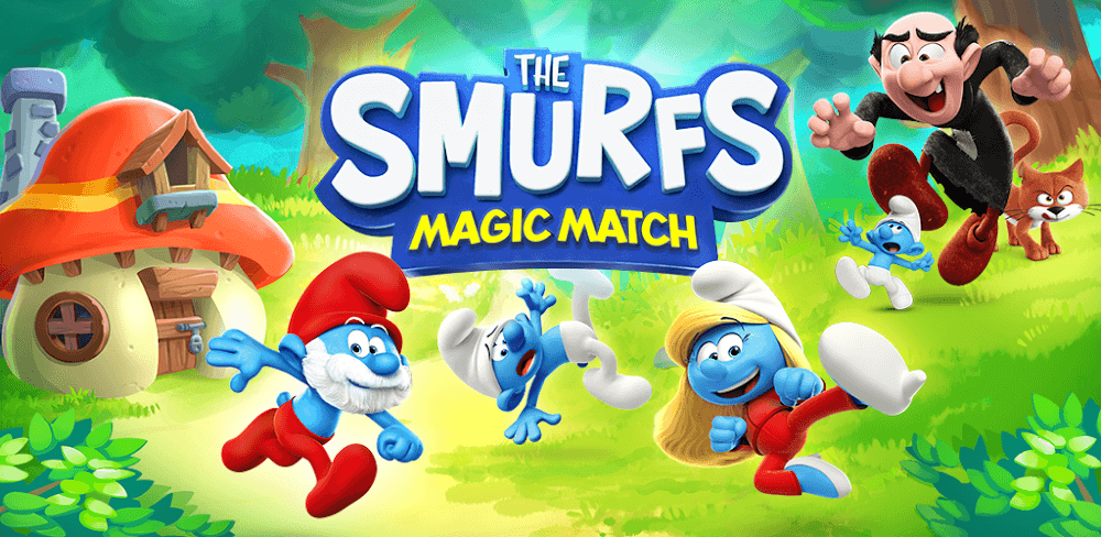 Smurfs Magic Match gameplay preview 1