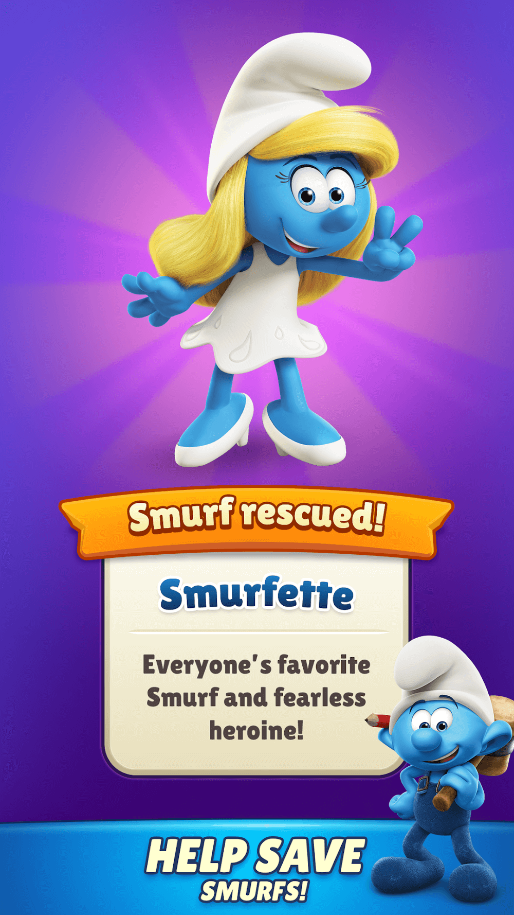 Smurfs Magic Match gameplay preview 5