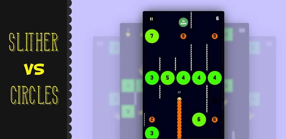Slither vs Circles: All in One screenshot 1