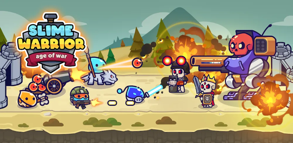 Slime Warrior: Age of War screenshot 1