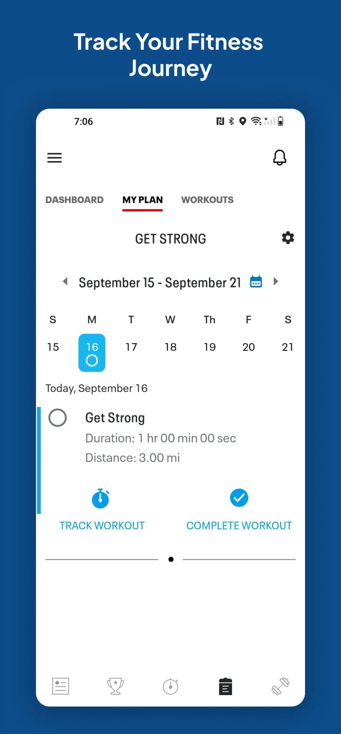 Map My Fitness Workout Tracker screenshot 4