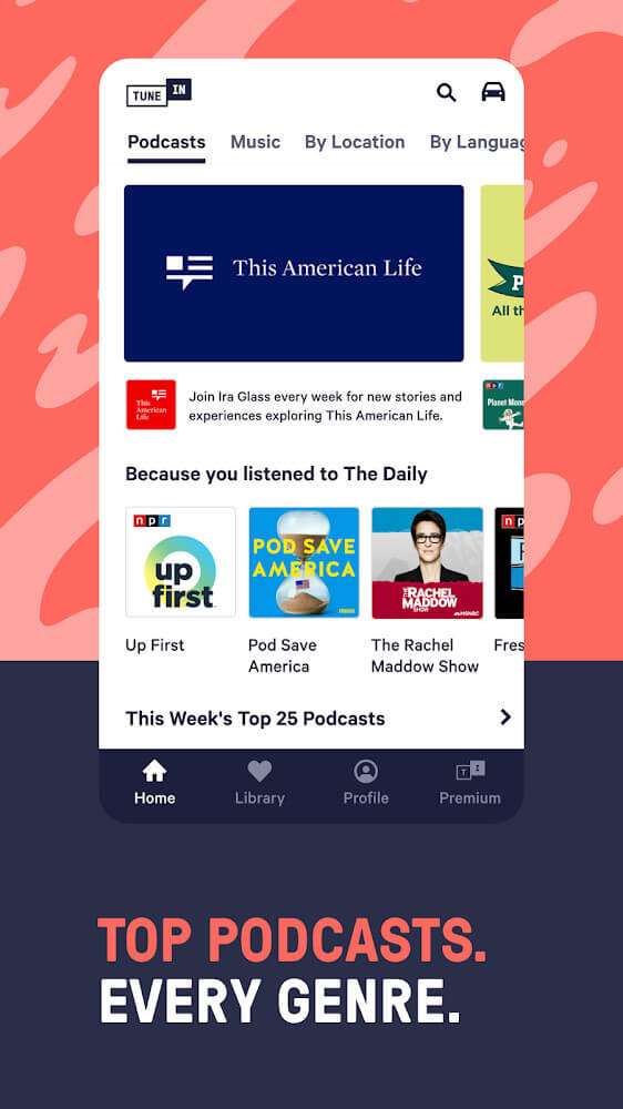 TuneIn Pro screenshot 5