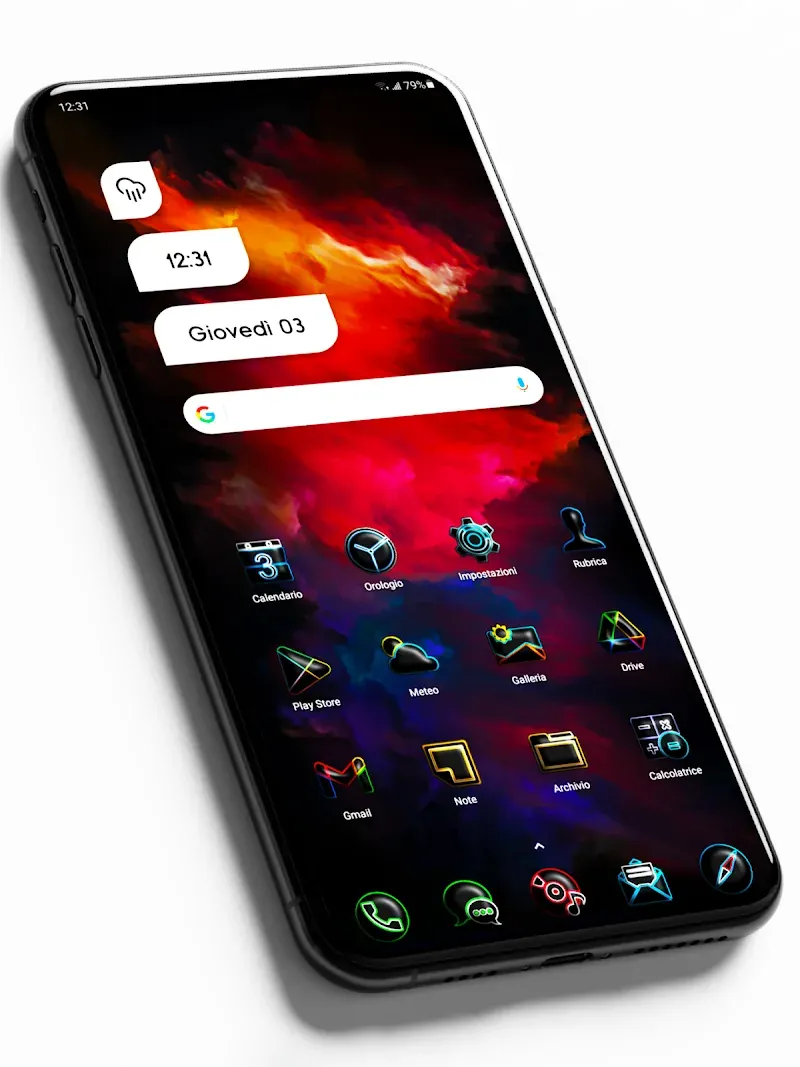 Flixy 3D - Icon Pack preview image 2