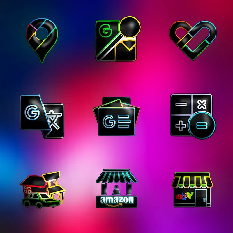 Flixy 3D - Icon Pack preview image 6