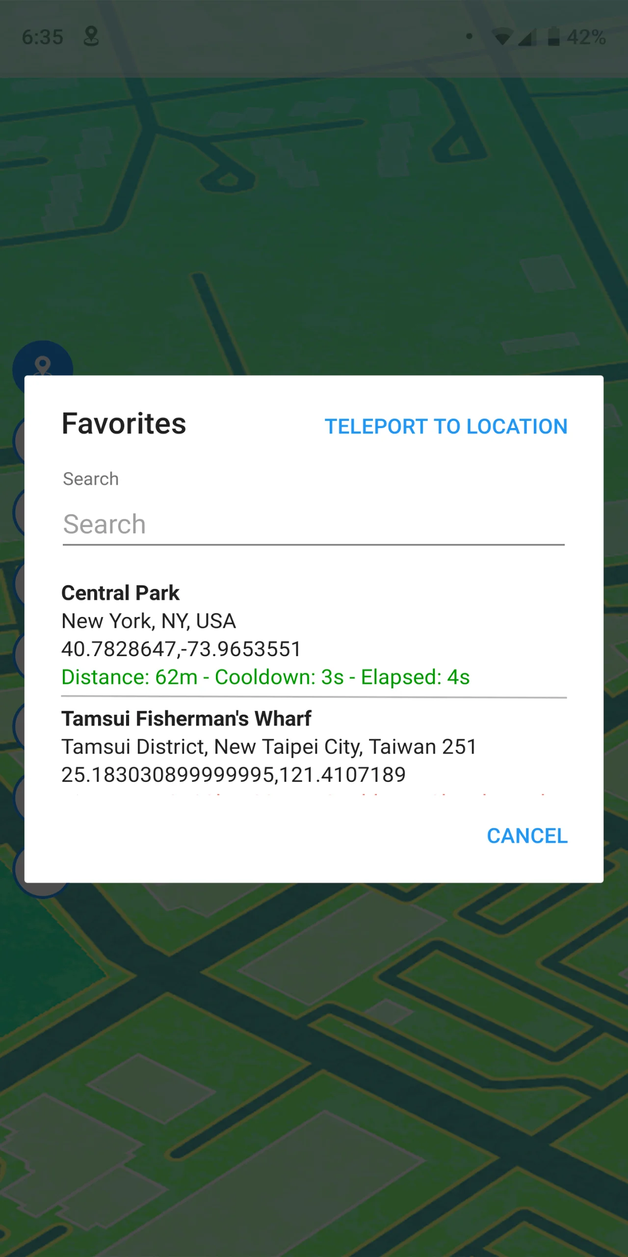 Fake GPS Location-GPS JoyStick screenshot 3