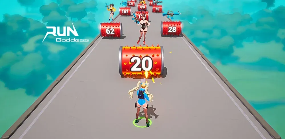 Run Goddess gameplay screenshot 1