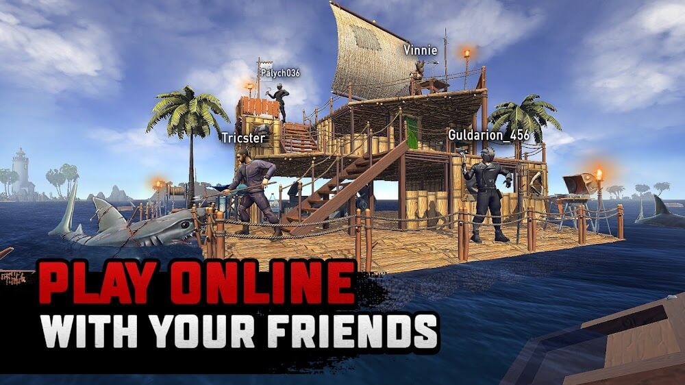Raft Survival Multiplayer screenshot 2