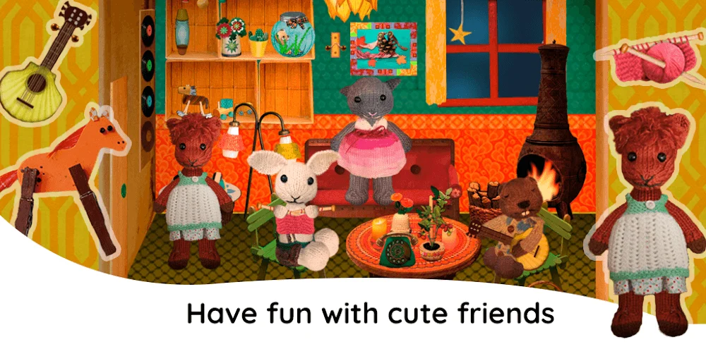 SKIDOS Kids Dollhouse screenshot 1
