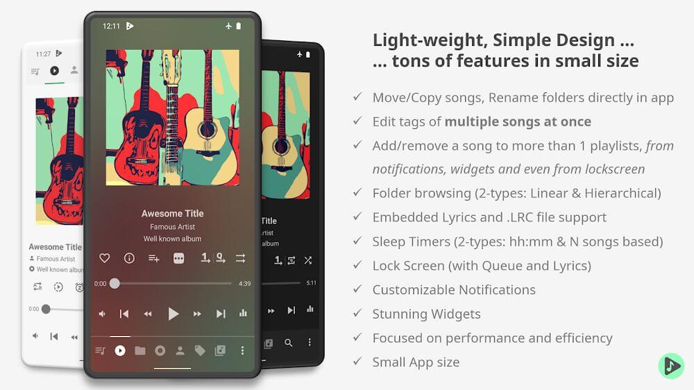 Musicolet Music Player screenshot 2