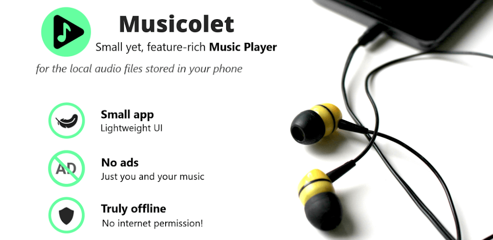 Musicolet Music Player screenshot 1