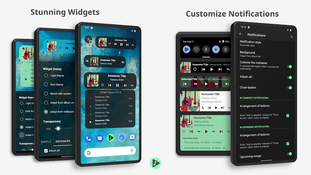 Musicolet Music Player screenshot 4