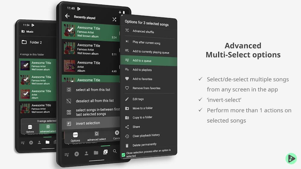 Musicolet Music Player screenshot 5