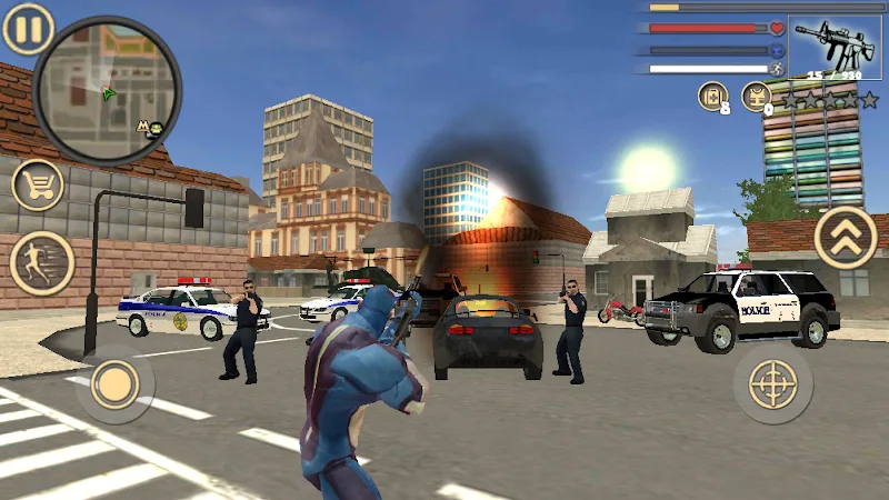 Rope Hero: Original screenshot 2