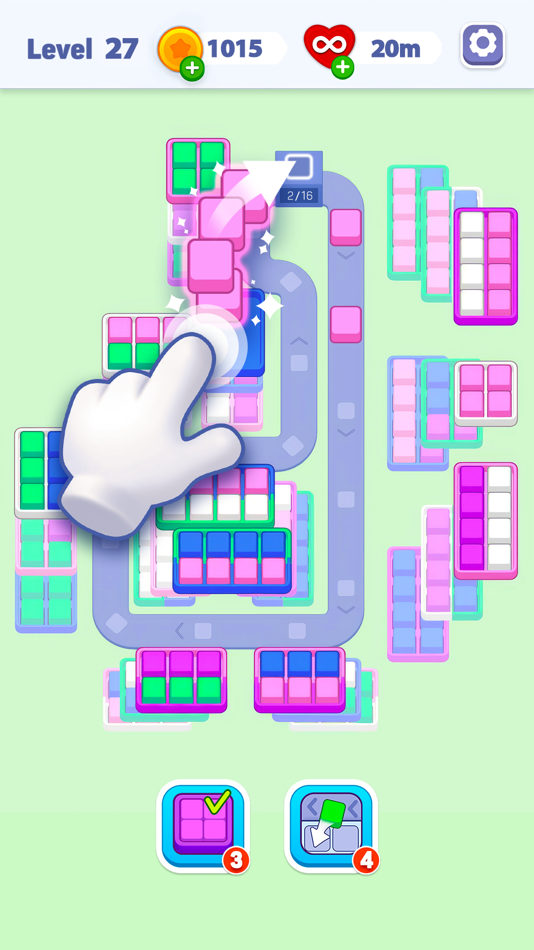 Color Cube Match: Sort Puzzle screenshot 1