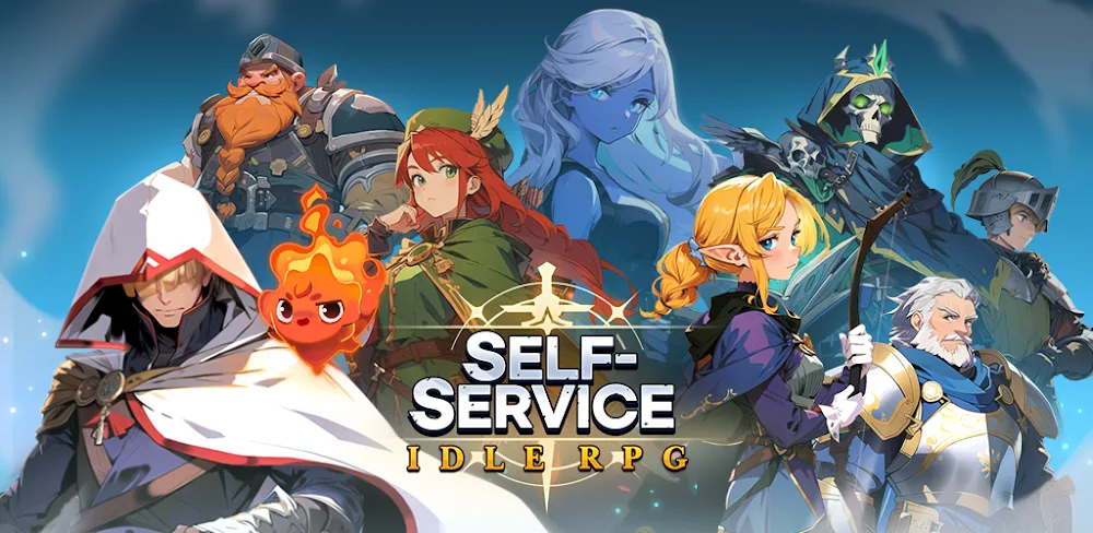 Self-Service Knight: Idle RPG screenshot 1