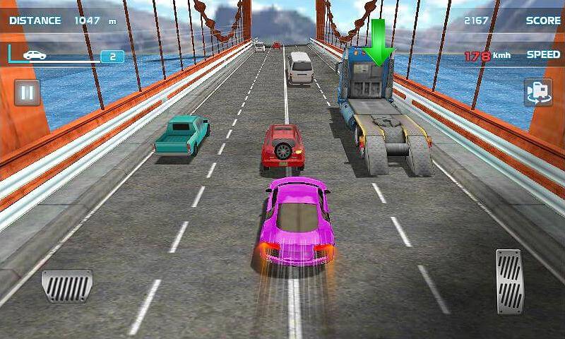 Turbo Driving Racing 3D visual 3