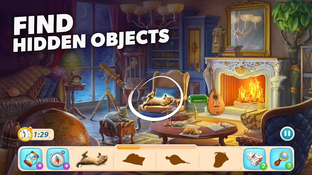 Secret Mansion: Hidden Objects screenshot 2