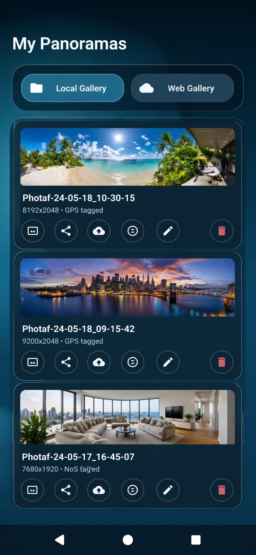 Photaf Panorama screenshot 1