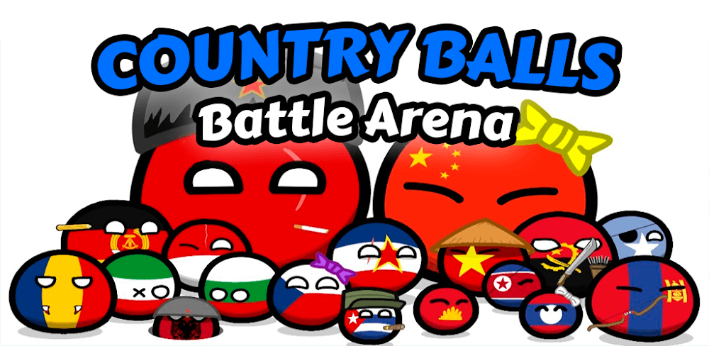 Country Balls Io: Battle Arena screenshot 1