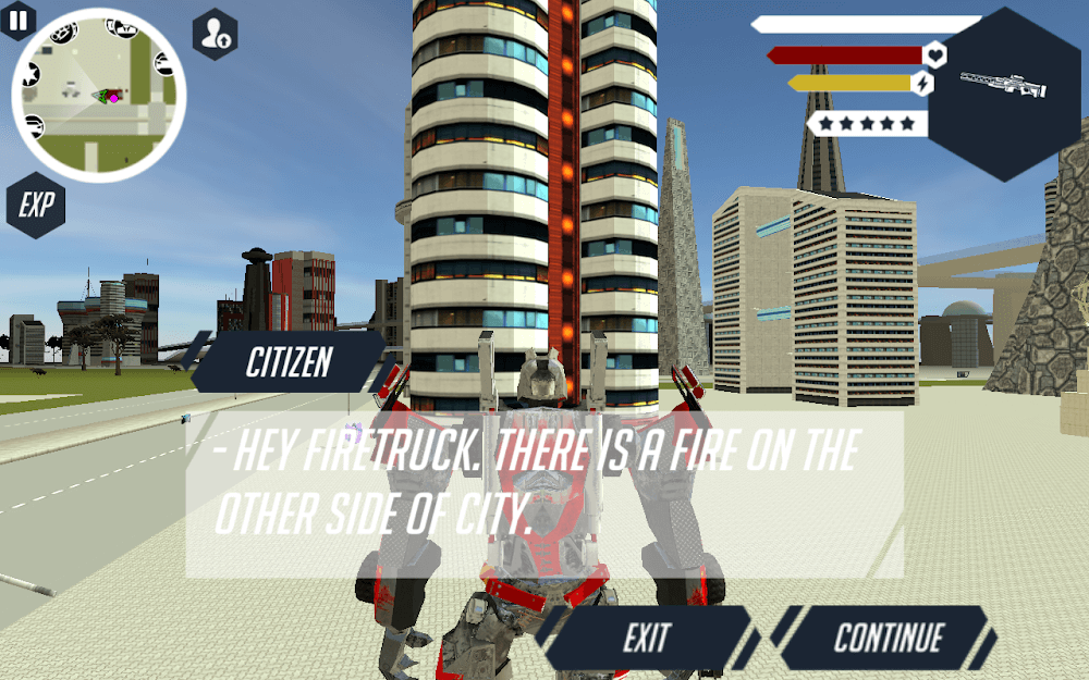Robot Firetruck screenshot 3