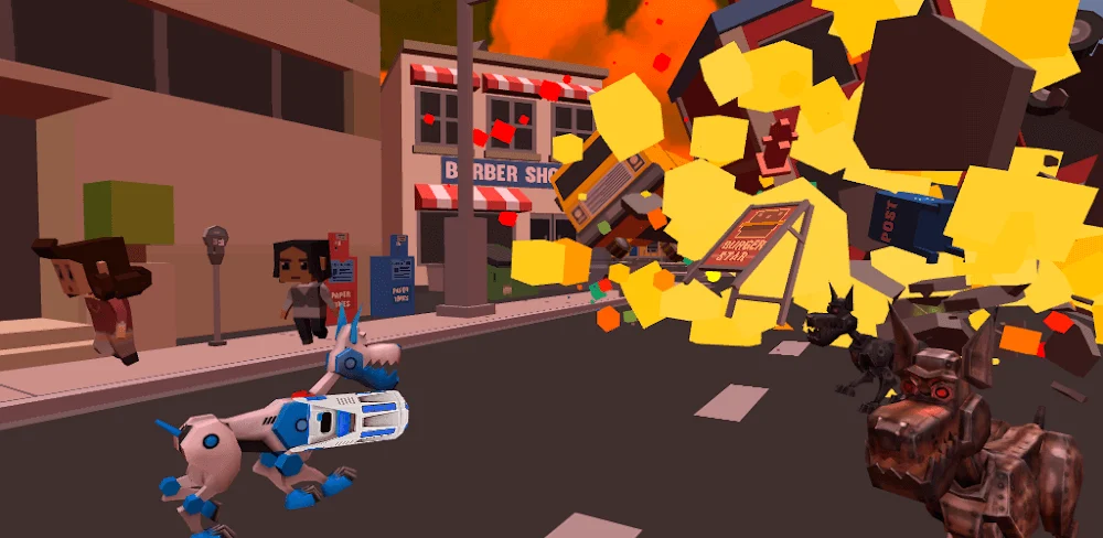 Robot Dog City Simulator screenshot 1