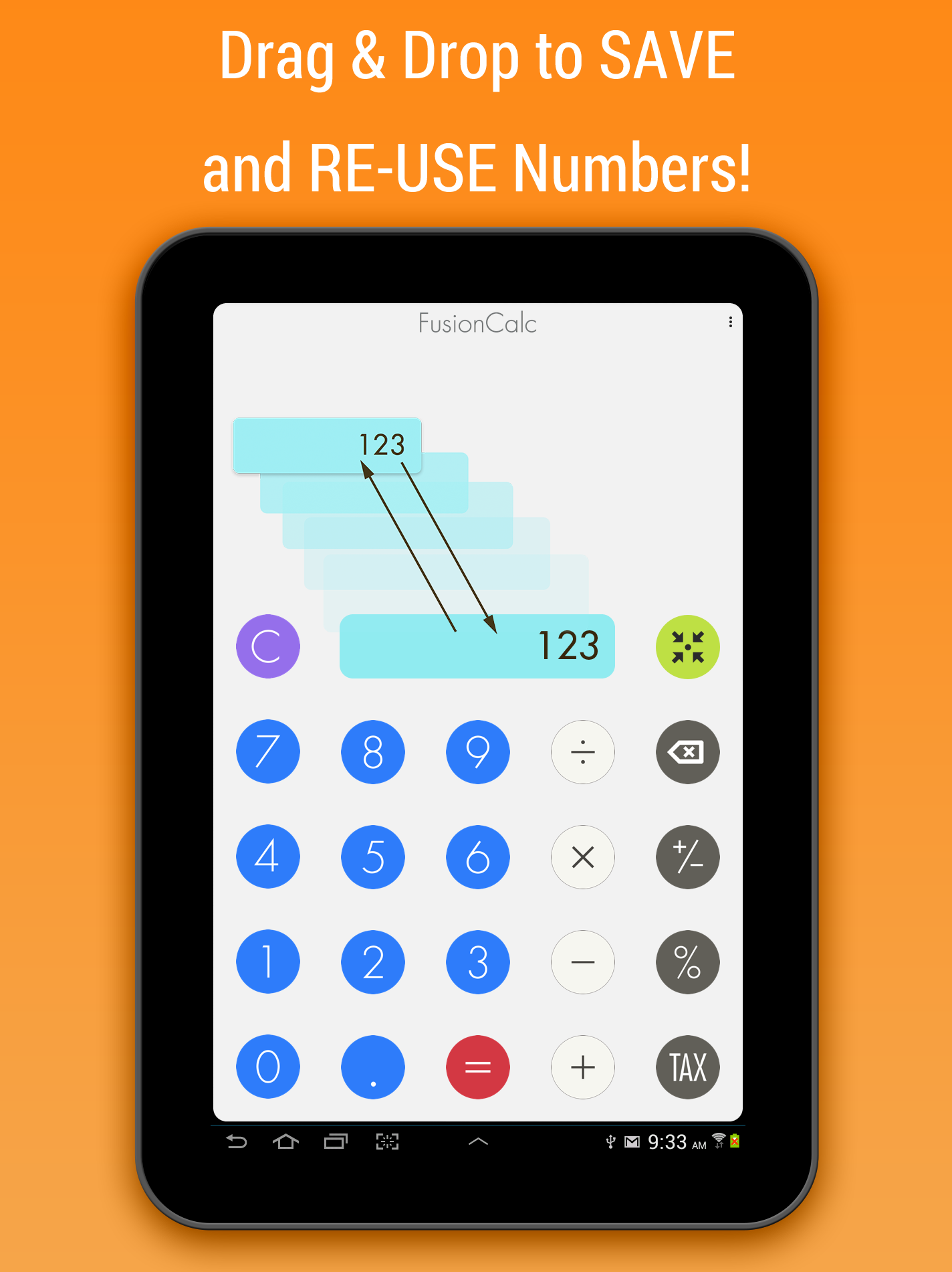 Memo Calculator - FusionCalc screenshot 1